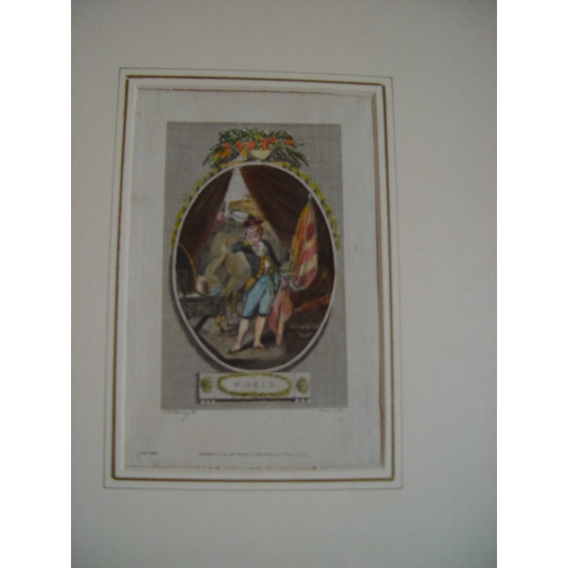World - 18th century engraving
