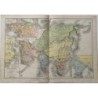 Carte de l'Asie par MM Drioux et Ch. Leroy, XIXe siècle.