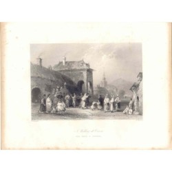A Wedding at Orsova, Romania - 1840 print