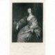 Henrietta Maria, Queen of Charles I, after Van Dick. Engraved by W.H. Watt (1840)