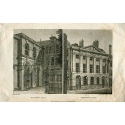Salters Hall e Skinners Hall. 1811