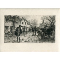 L'Armée des Chevaliers gravée par William B. Hole en 1880