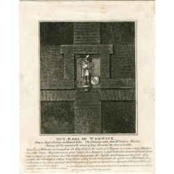 Guy Earl of Warwick. 1791 engraving.