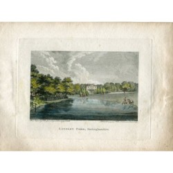 Langley Park, Buckinghamshire, Stich von Walker nach einer Zeichnung von Corbold.