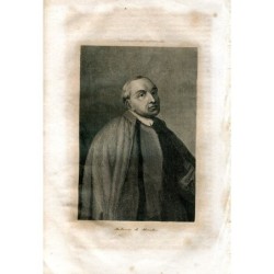 Ambrosio de Morales, gestochen von Antonio Roca Sallent im Jahr 1864