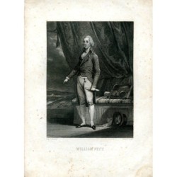 William Pitt inciso da Portier, disegnato da Eugenio Lami