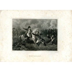 Waterloo incisa da A. Gabriel, disegnata da J. Gagniet