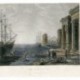 Un port maritime italien. d'après l'oeuvre de Claude. WR Smith (1834)