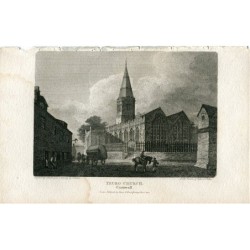 Truro Church Cornwall engraved by J. Smith in 1802. Drawn by J. Britton