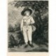 Un joven caballero (posiblemente Guillermo III), a partir de obra de T. Gainsborough. L Richeton