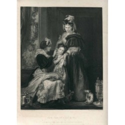 Der erste Ohrring, nach D. Wilkie. W. Greatbach (1849)