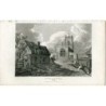 Blythburgh Church in Suffolk, engraved in 1813 by Owen after a drawing by J.P. Neale