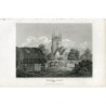 Haylsham Church in Sussex engraved by Hay from a drawing by J.P. Neale