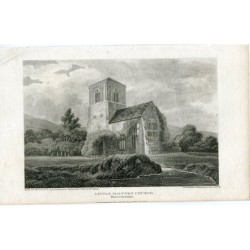 Little Malver Church in Worcestershire, graviert von Steward&Burnett