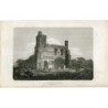 Dunstable Priory in Bedfordshire engraved in 1801 by J. Greig from a drawing by Arnold