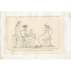 Incisione del 1861 di Joaquin Pi y Margall basata su un disegno di Flaxman per l'Iliade.