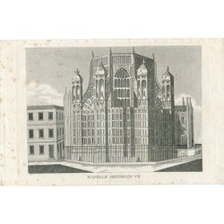 Kapelle Heinrich VII grabado de 1837