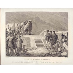 Spain. Madrid. «View of the Peñasco de Felipe II». Alexander Laborde (1810-11)