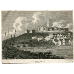 Bridgenorth, Shropshire, incisione di J. Storer nel 1811