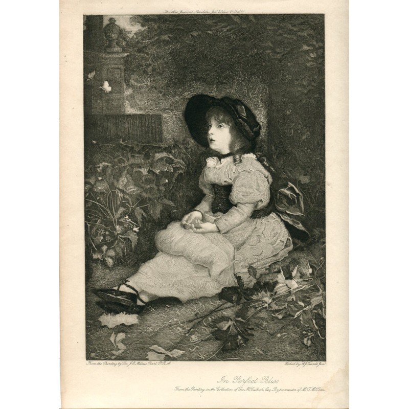 In vollkommener Glückseligkeit, nach J.E. Millais. A.J. Turrell