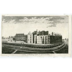 Eine Ansicht von Barkeley Castle in Gloucestershire, gestochen von R. Goadby