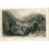 Rydal Hall from Fox How, Westmorland, engraved by A. Le Petit
