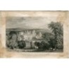 Ravensworth Castle, Durham, engraved by W. Le Petit from a drawing by T. Allom