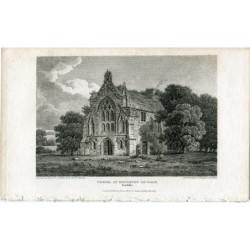 Kapelle in Houghton le Dale, gestochen von Hay nach einer Zeichnung von Rev. E. Edwards