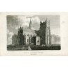 Church of St. Mary Ottery engraved by M. Angus from a drawing by J. Benner