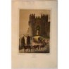 Puerta del Sol of Toledo - Antique Lithograph