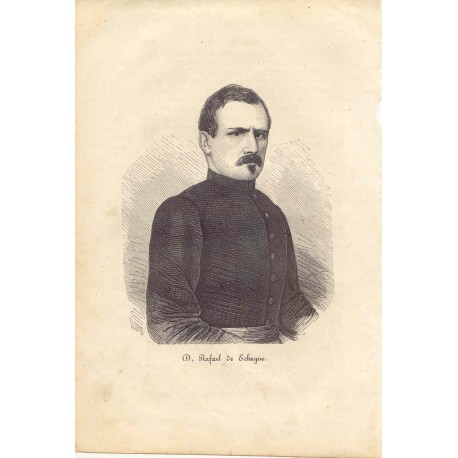 «D. Rafael de Echagüe» (San Sebastián,1815-Madrid, 1887) Gobernador general de Filipinas