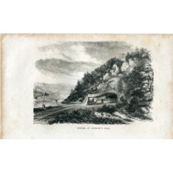 États-Unis. Tunnel d'Anthony's Nose, photographié par J.W. Orr.