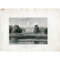Stapleton Park gravé par Percy Heath d'après un dessin de JP Neale