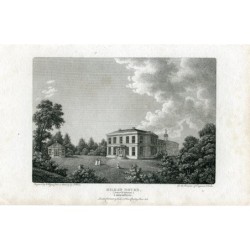 Gilead House, Lancashire, incisa da W. Angus da un'opera di J. Bird