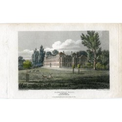 Sandwell Hall, Staffordshire, dessiné et gravé par J. Storer