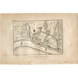 1812. Karte des römischen London (Londinium Augusta)