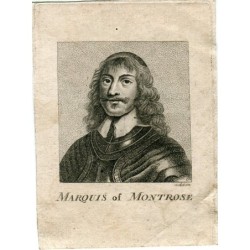 James Graham, primo marchese di Montrose, incisione di J. Adams.