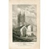 Église Saint-Sampson à Cricklade, gravée par JC Smith d'après un dessin de T. Hearne