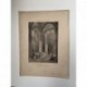 Cathédrale Notre-Dame de Senlis. France. Ensemble de 5 lithographies anciennes. Gravures Anciennes (1831)