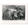 Bœufs au réservoir : Genève gravée par C. Cousen d'après un dessin de Sir E. Landseer