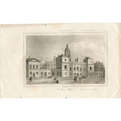 Incisione di St. James Park, scuola inglese, XIX secolo