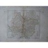 Antique map of Baviera and Austria. Robert de Vaugondy (1794)