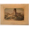 Castle of San Servando de Toledo - Antique Engraving