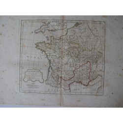 La Gaule by Robert de Vaugondy