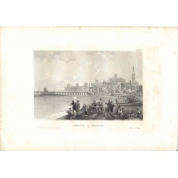 Spain. «View of Córdoba with characters» Recorded by Eigenthum der Verleger.