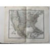 Map of United States and Mexico - Engraving by Ambroise Tardieu & A. Vuillemin.