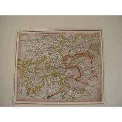 Carte de l'Autriche par Joh Walch 1812
