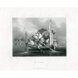 Italy. Naples. The Excursion. Engraved by A.H. Payne