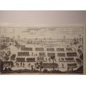 Coronation procession to the Temple of the Great Snake. Benin. Engraved by N. Parr (c.1750)