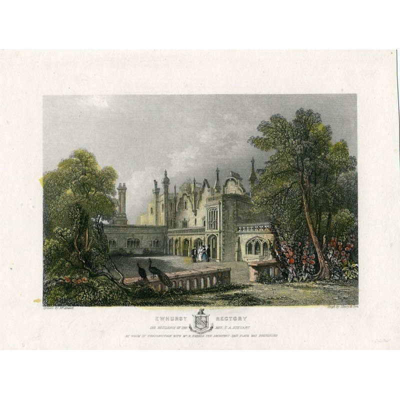 England. E-Whurst Factory', gestochen von Shury auf McEvens Werk im Jahr 1840